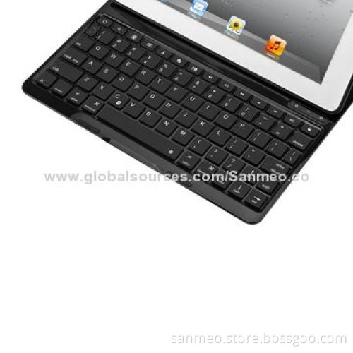 New Ultra-thin Flip PU Leather Cases, Luxury for iPad 2/3/4 with Keyboard with BacklightingNew
